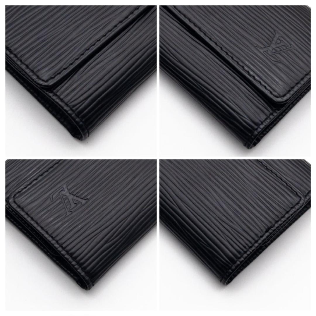 【超極美品】ルイヴィトン　ミュルティクレ6 エピ　キーケース　黒　ノワール