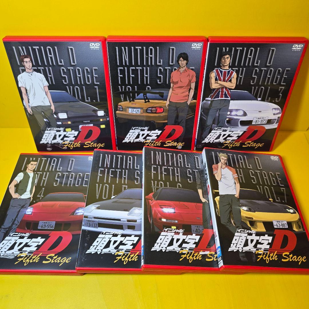 新品ケース交換済み　頭文字D イニシャルDシリーズ　DVD全41巻セット