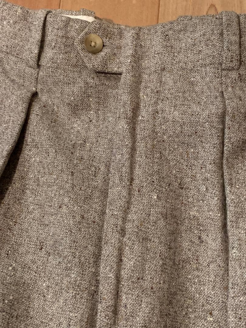 【美品】エミスフィール　カシミヤ混ウール　パンツ