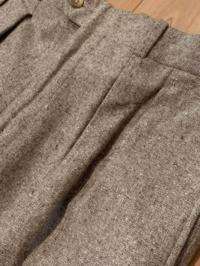 【美品】エミスフィール　カシミヤ混ウール　パンツ