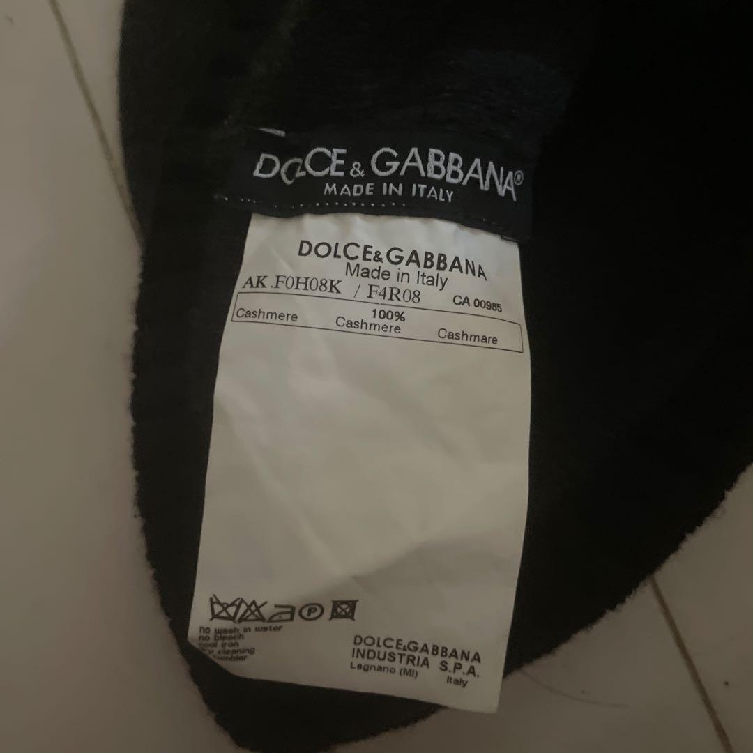 Dolce & Gabbana カシミヤニット帽 D6