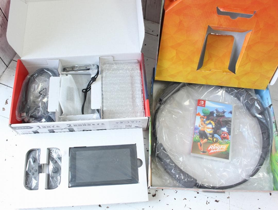 美品 ニンテンドースイッチ 本体 リングフィットアドベンチャー付き