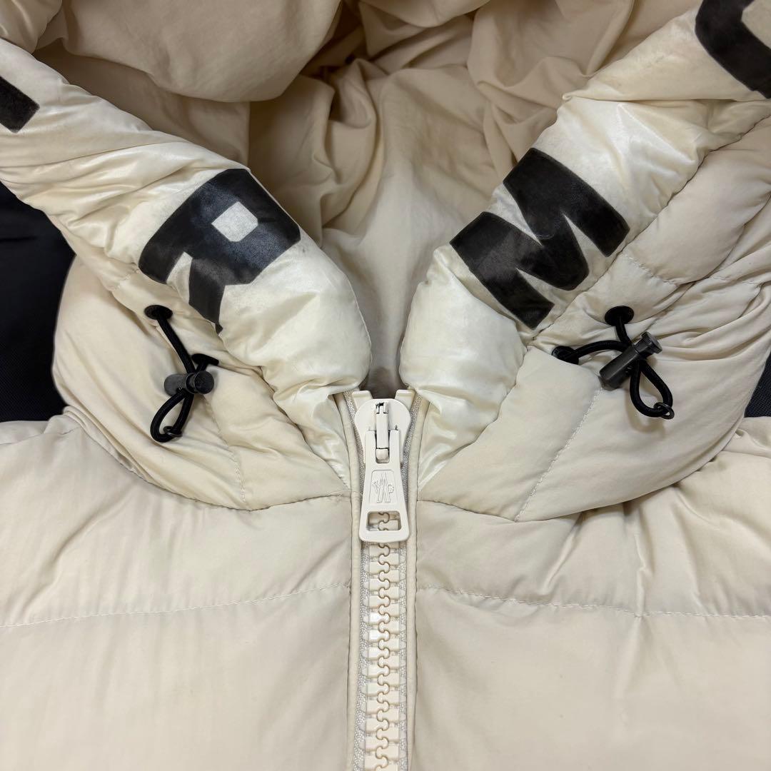 5925【QR確認済み・付属品】モンクレール☆フードロゴ入りダウン DUBOIS