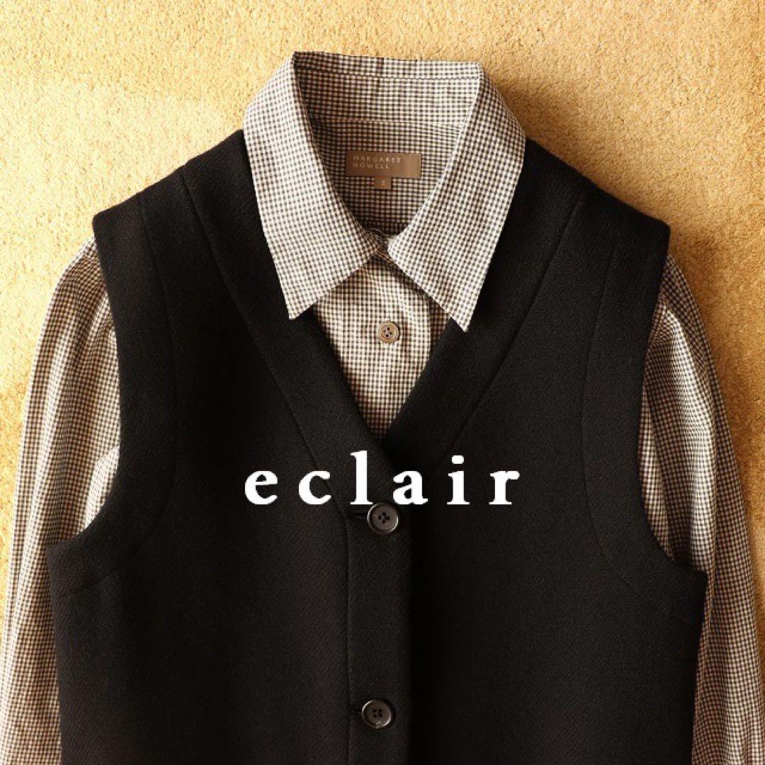 2023AW マーガレットハウエル ダブルフェイスウール ロングジャーキン 8万