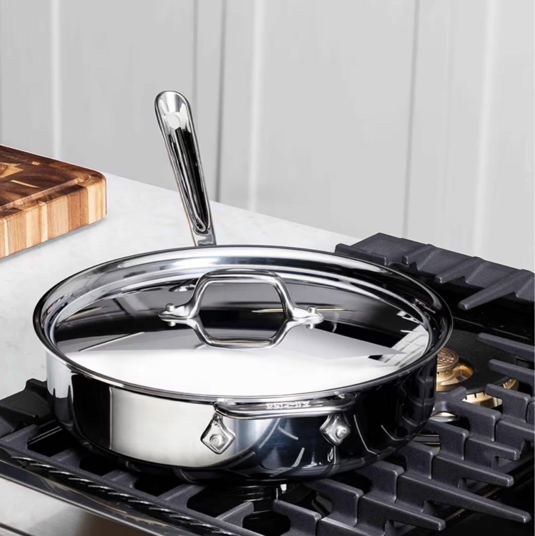 超美品☆All-Clad オールクラッド☆ステンレス超高級片手鍋☆26cm