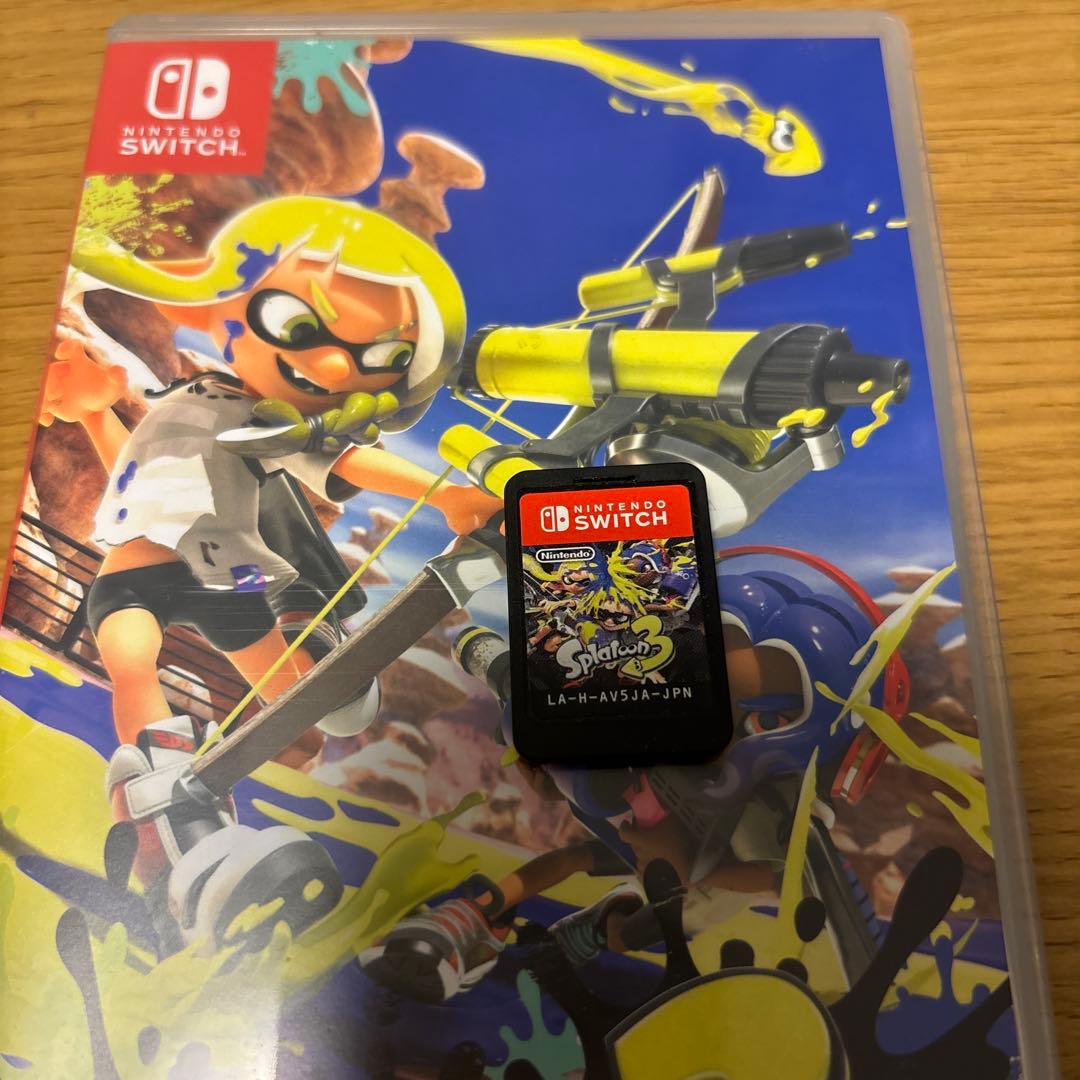 スプラトゥーン3 とあつまれどうぶつの森 ソフト 別売り可能
