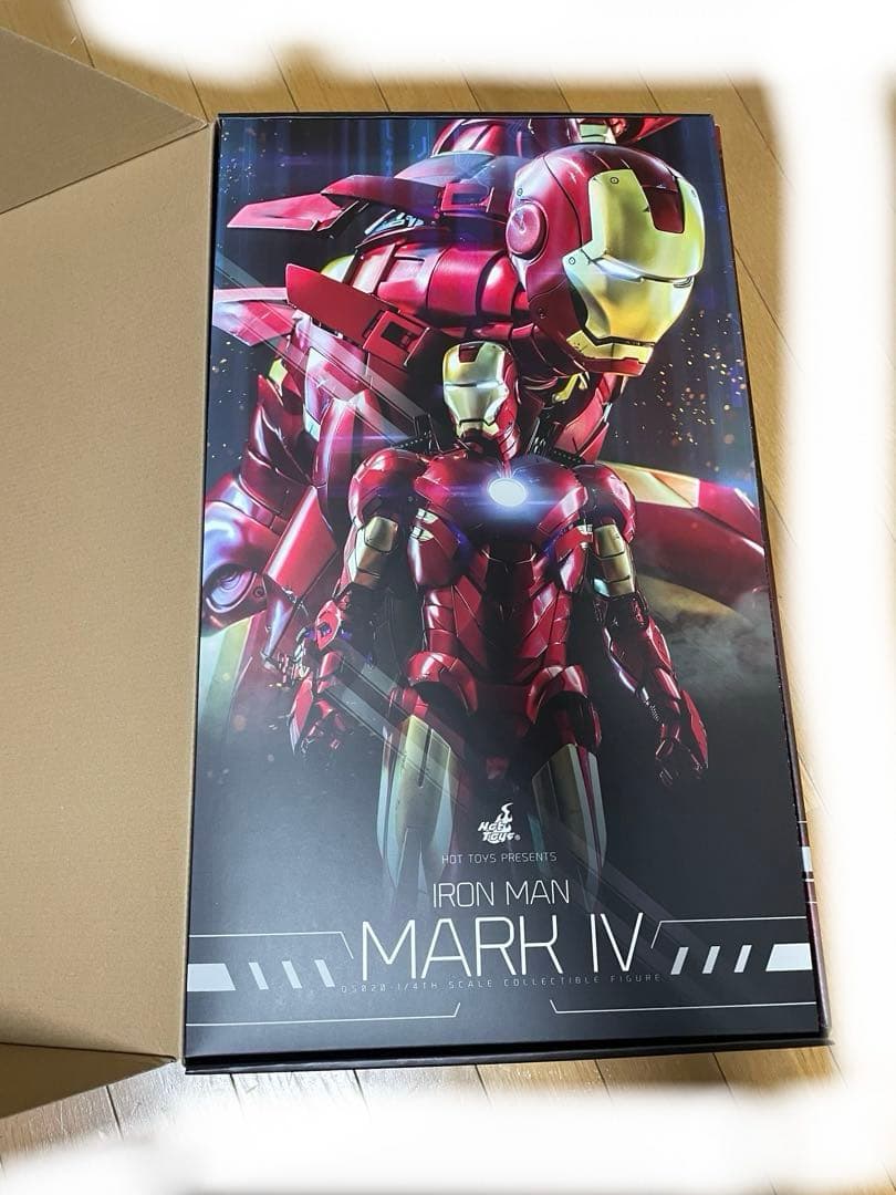ホットトイズ　アイアンマン マーク4 フィギュア　1/4 Hottoys