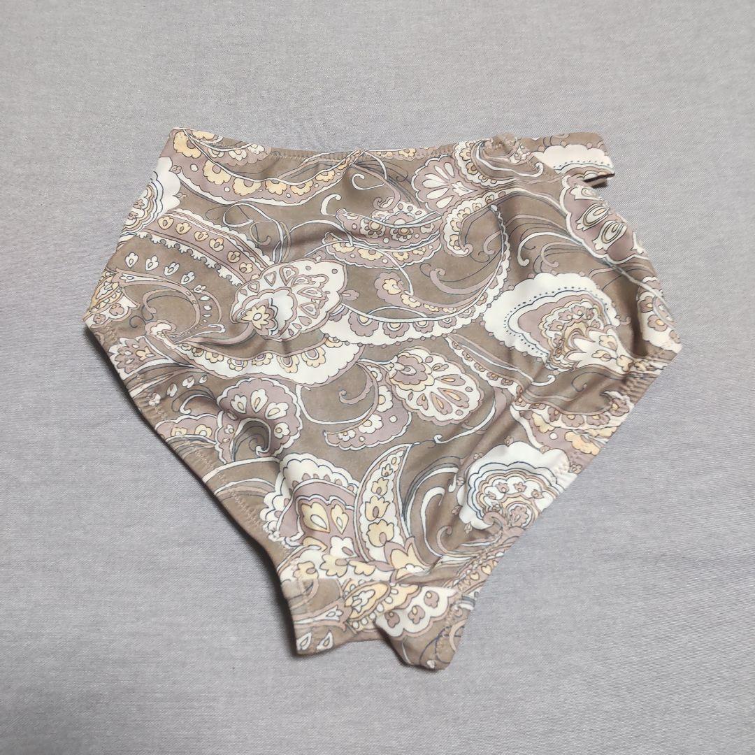 リエンダ ラッフルフリル ワイヤーカップ ビキニ 2WAY ブラウン S