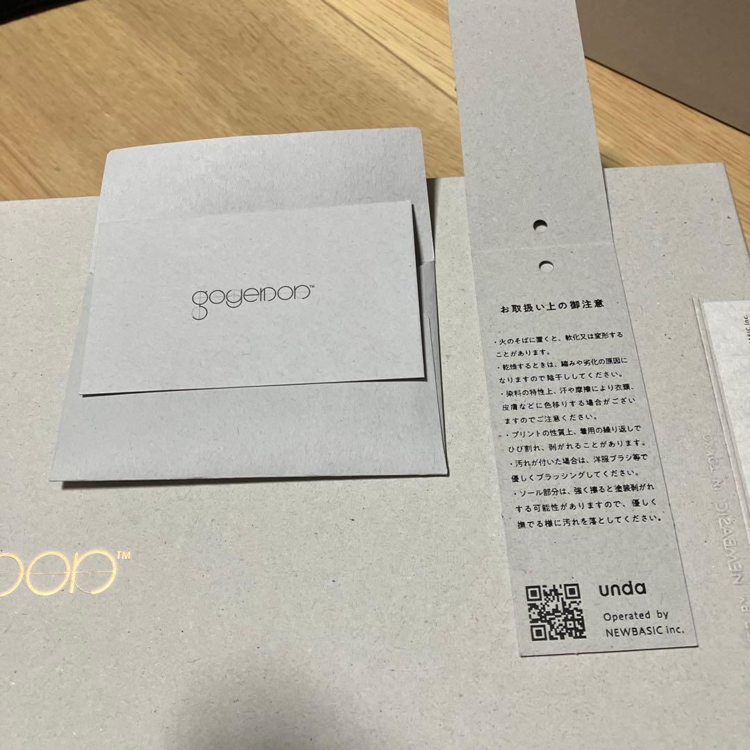 SETTA×SNEAKER unda 雪駄 Lサイズ ごゑもん goyemon