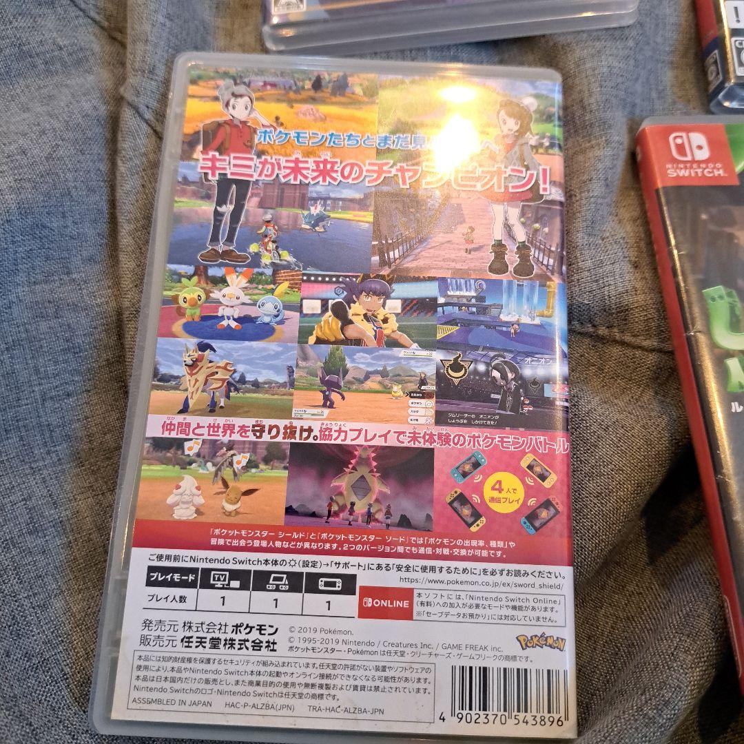 Nintendo Switchカセットまとめ売り４本セット