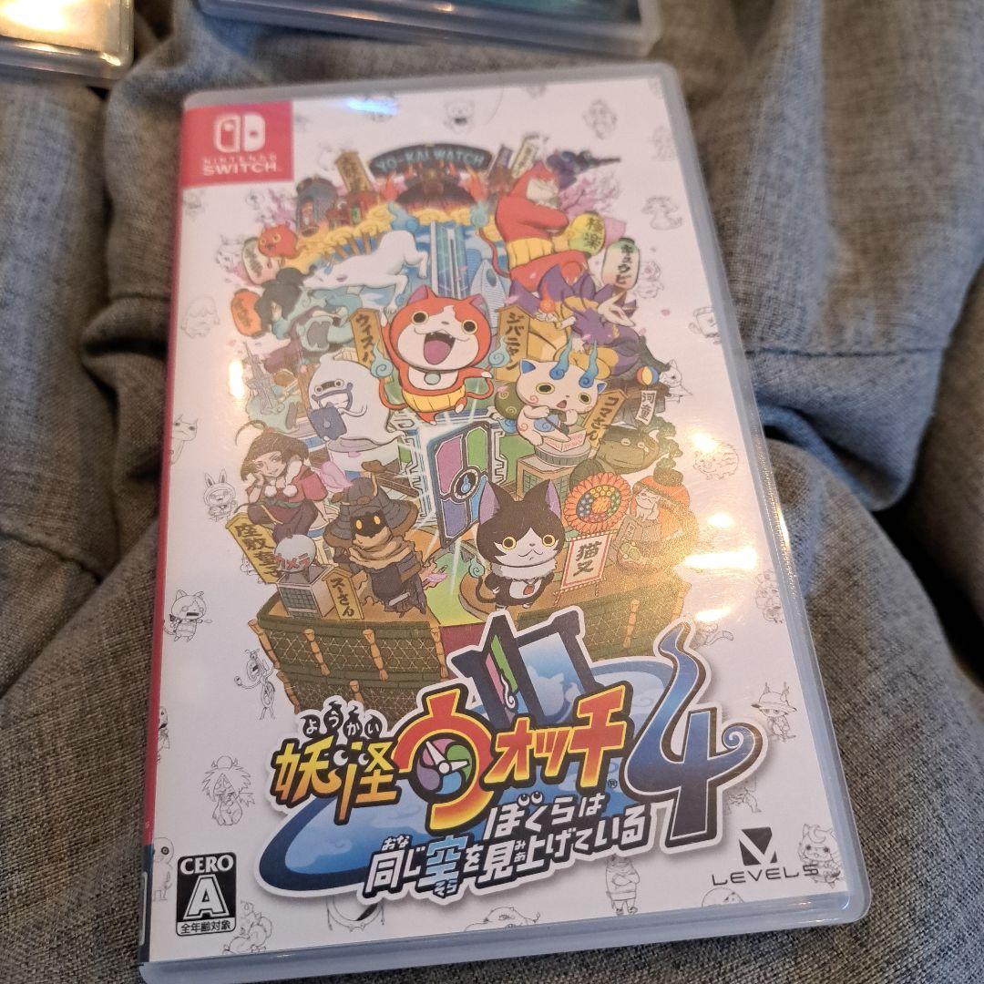 Nintendo Switchカセットまとめ売り４本セット