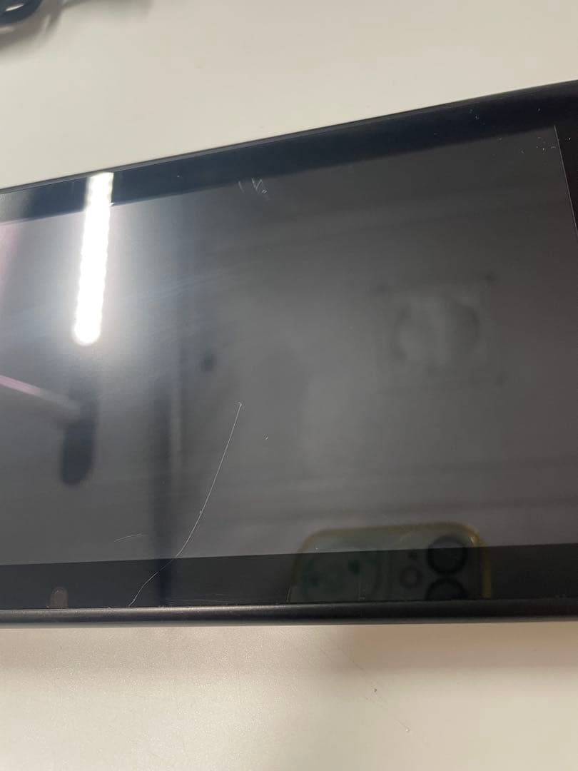 Nintendo Switch 本体 青赤 Joy-Con　画面割れあり