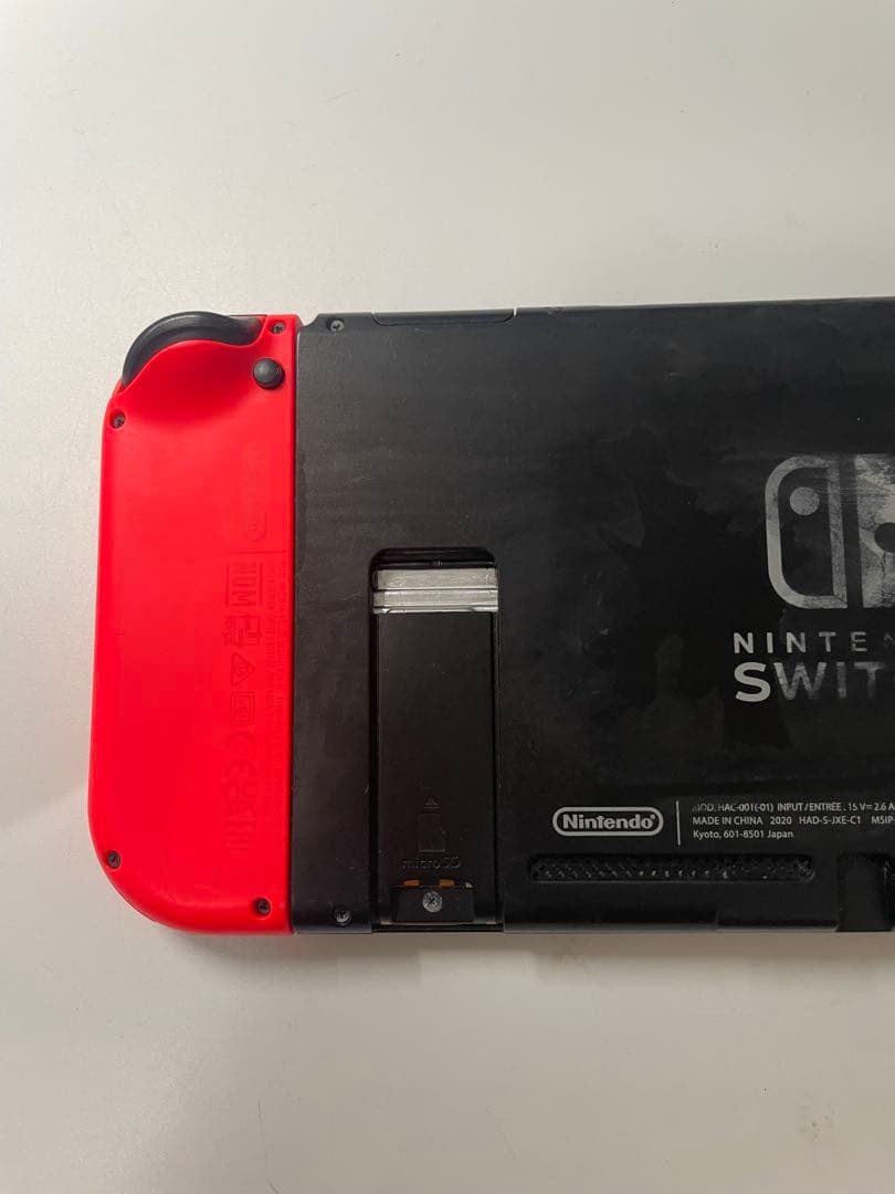 Nintendo Switch 本体 青赤 Joy-Con　画面割れあり