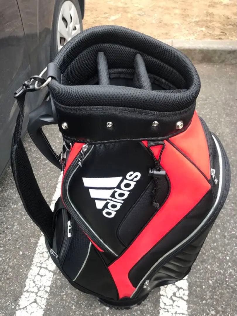 キャディバッグ　アディダス