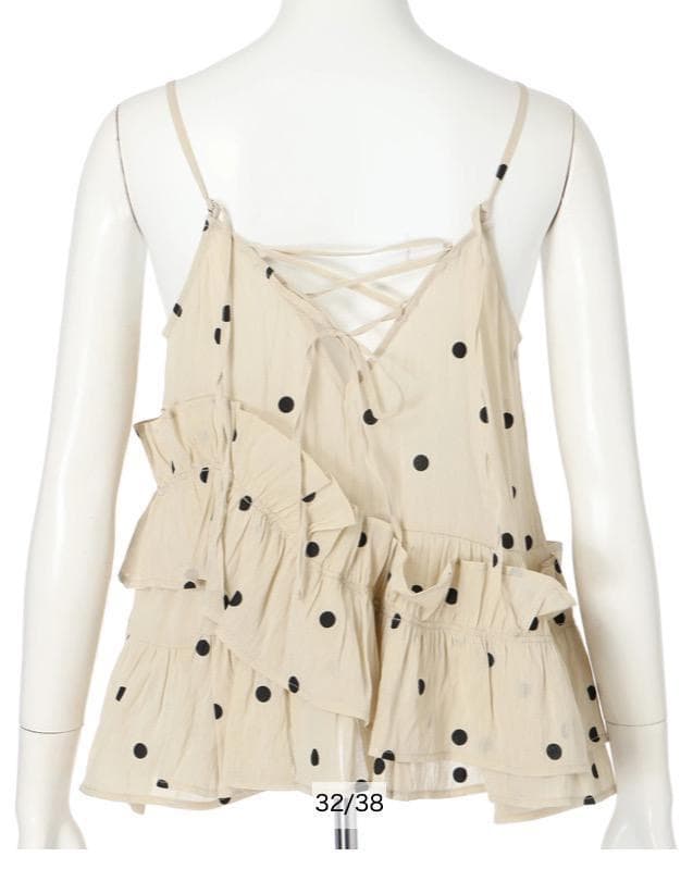 【新品】Mystrada♡《店舗限定》フリルティアードキャミ