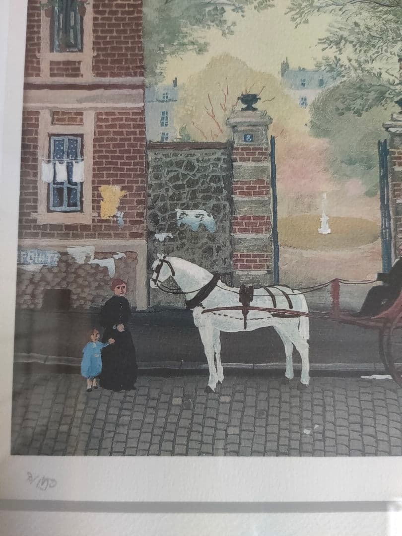 ミッシェル・ドラクロワ　ドラクロア　リトグラフ　　 3/150