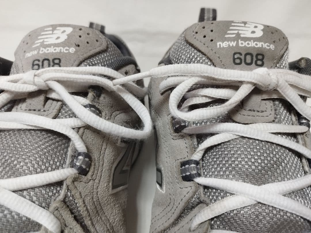 (5124)ニューバランスMX608UGSトレーニングシューズ　ユーズド