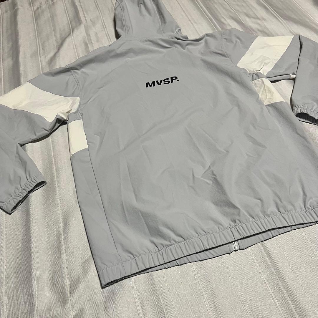 MOVE SPORT ライトグレー フード付き ウォームアップウェアXLサイズ