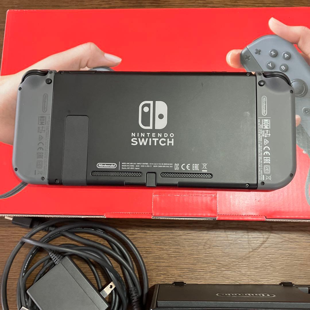 Nintendo Switch グレー 本体 ドック付き