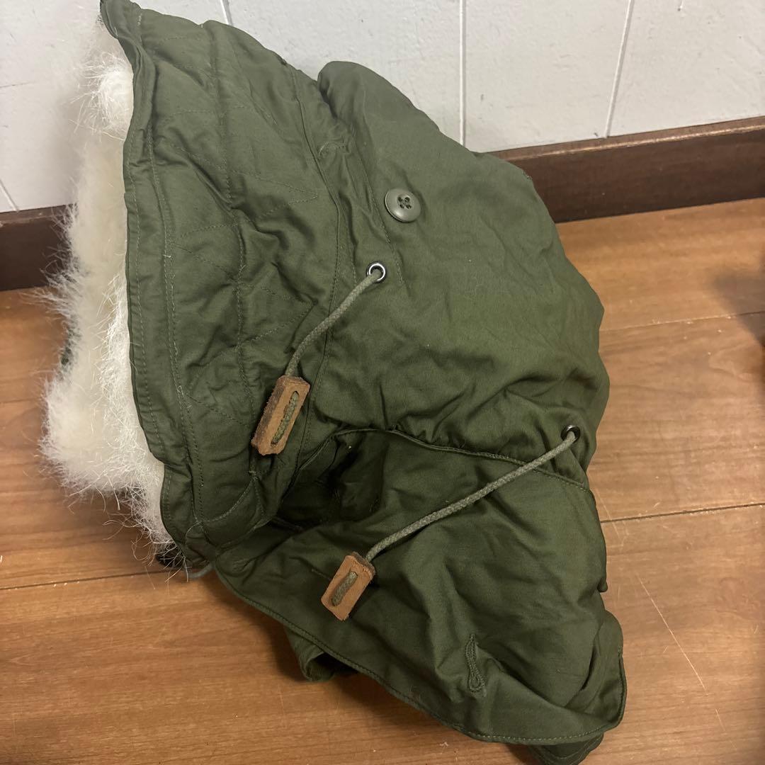 デッドストック　米軍　実物　80s M65 フィッシュテールパーカーフード　⑥