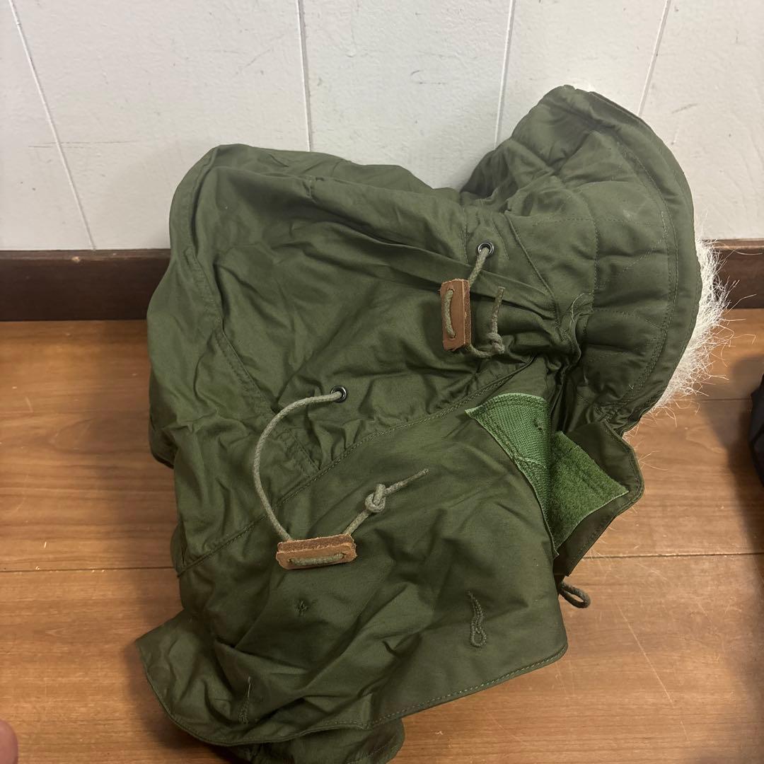 デッドストック　米軍　実物　80s M65 フィッシュテールパーカーフード　⑥