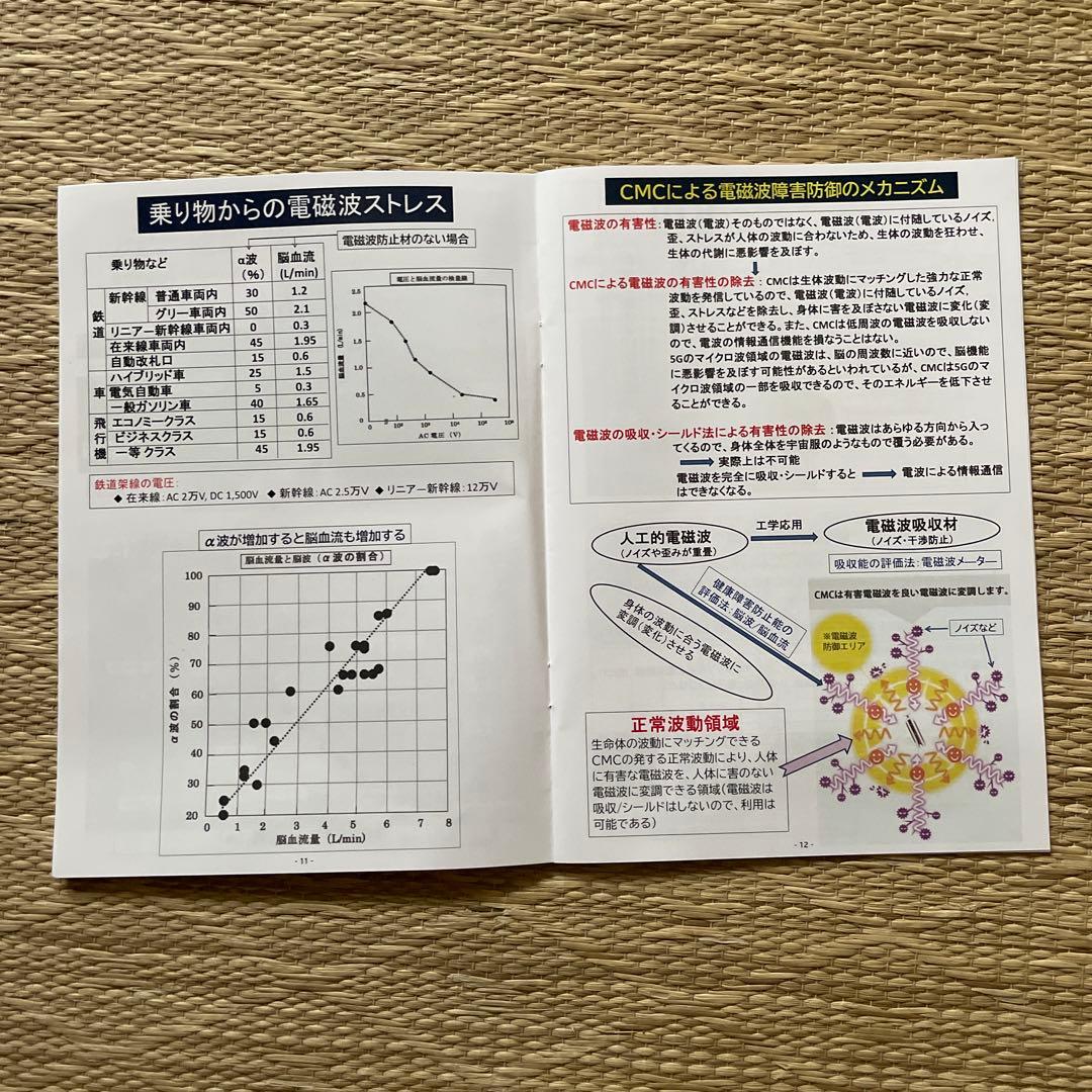 CMC-Al 、1200mg正規品、中古、説明書あり、電磁波対策