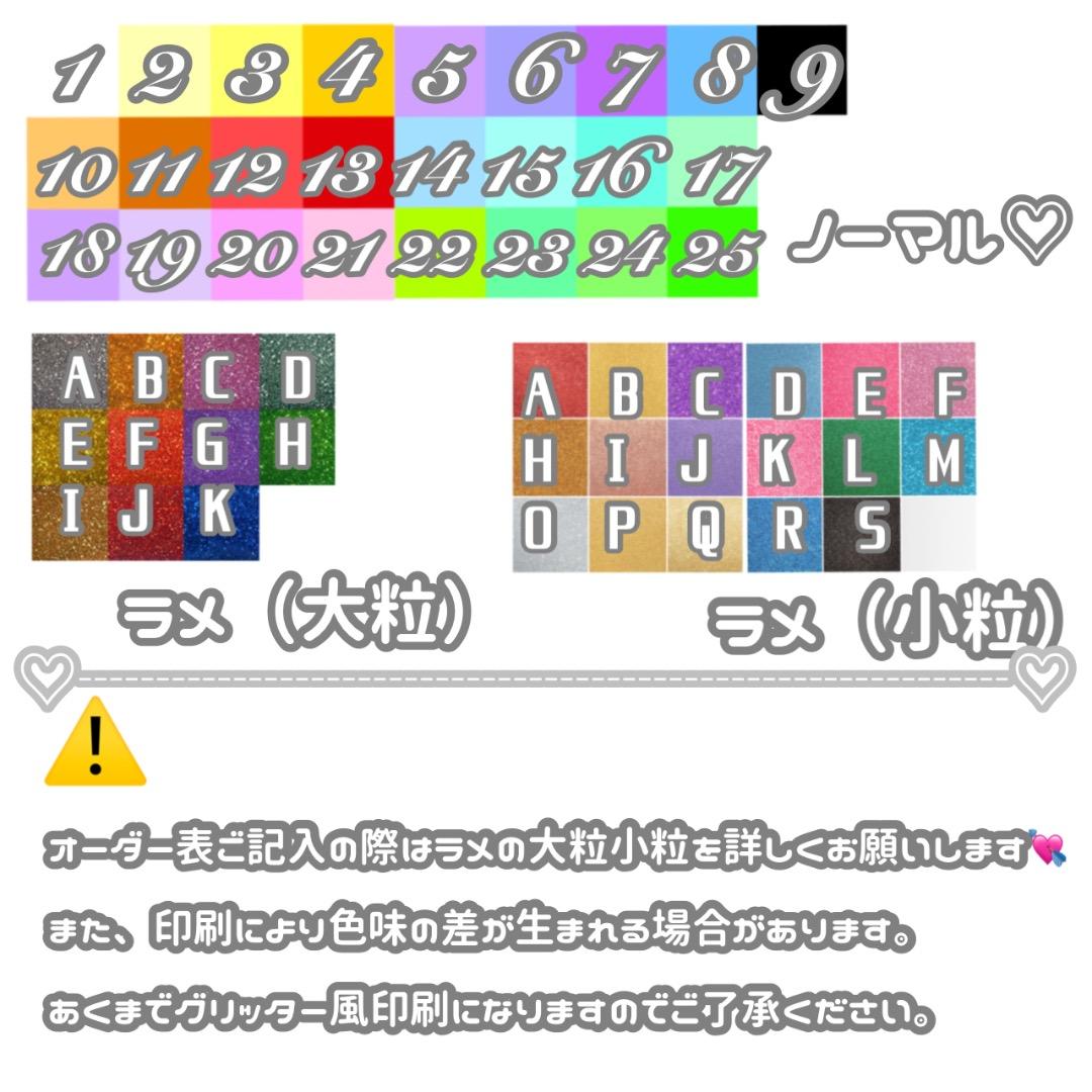 連結文字パネル 連結うちわ文字