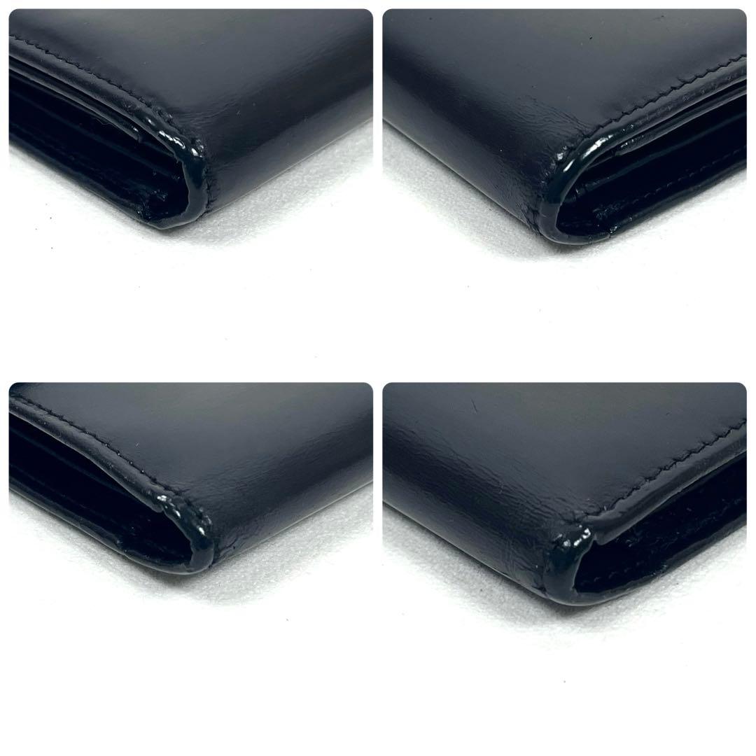 カルティエ　ゴールドパンサー　パンテール　ブラック　ミディアム　長財布　三つ折り