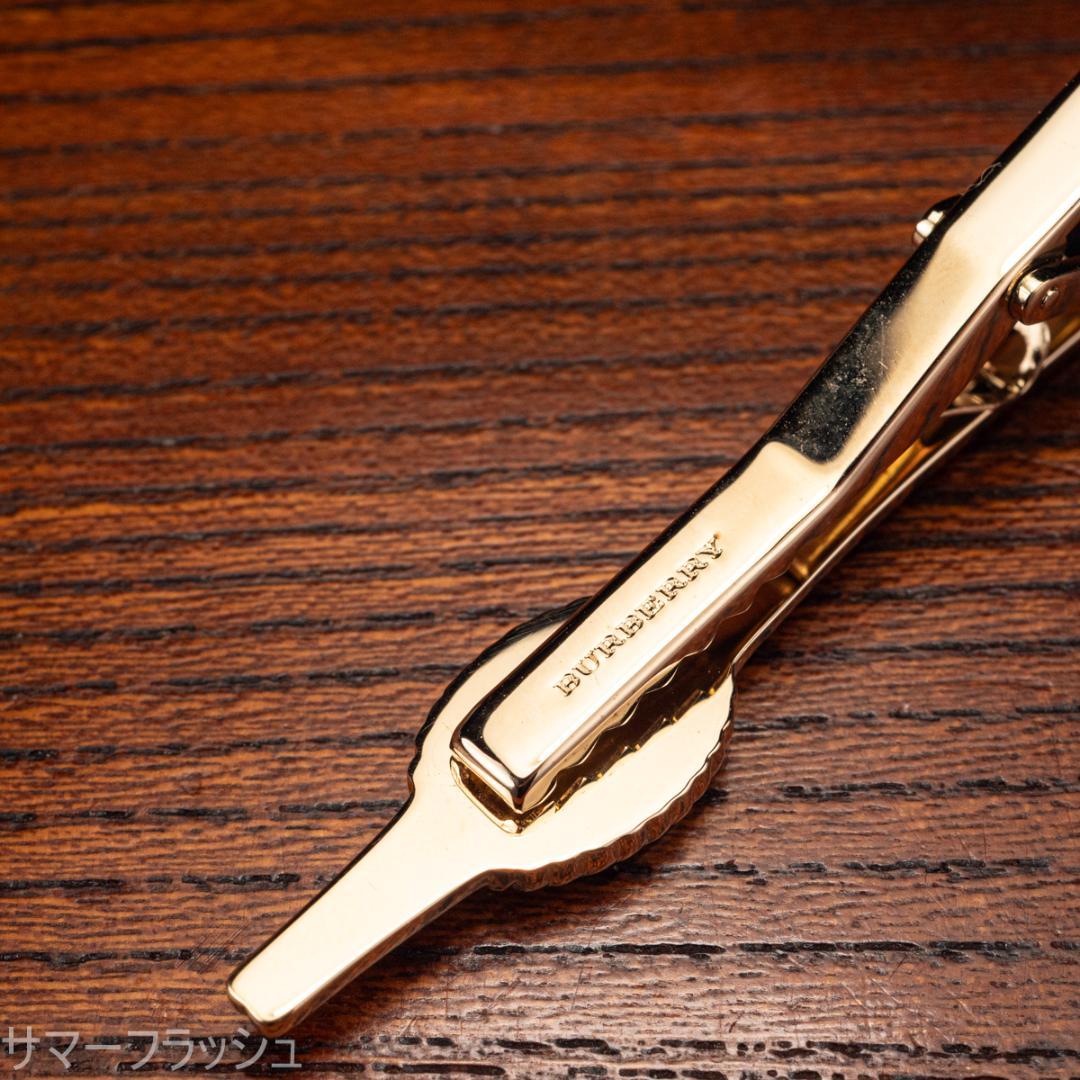 英国の品格が形になった 箱付 BURBERRY 白蝶貝ネクタイピン バーバリー