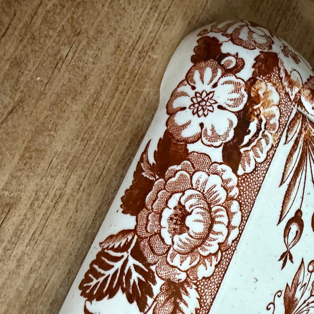 LONGWY フランスアンティーク ツバメ 鍋敷き 補修歴あり