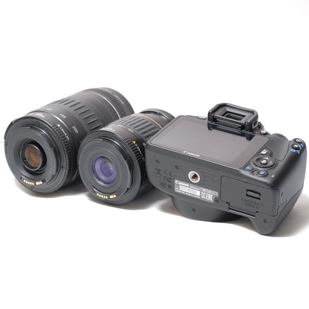 ✨新品級✨超望遠レンズデビューに✨CANON KISS X7✨極少シャッター数