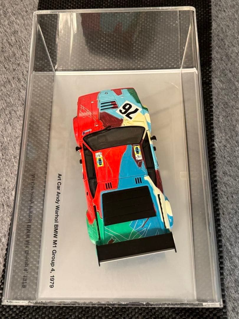 ミニチャンプス 1/18  M1 Art Car Andy Warhol
