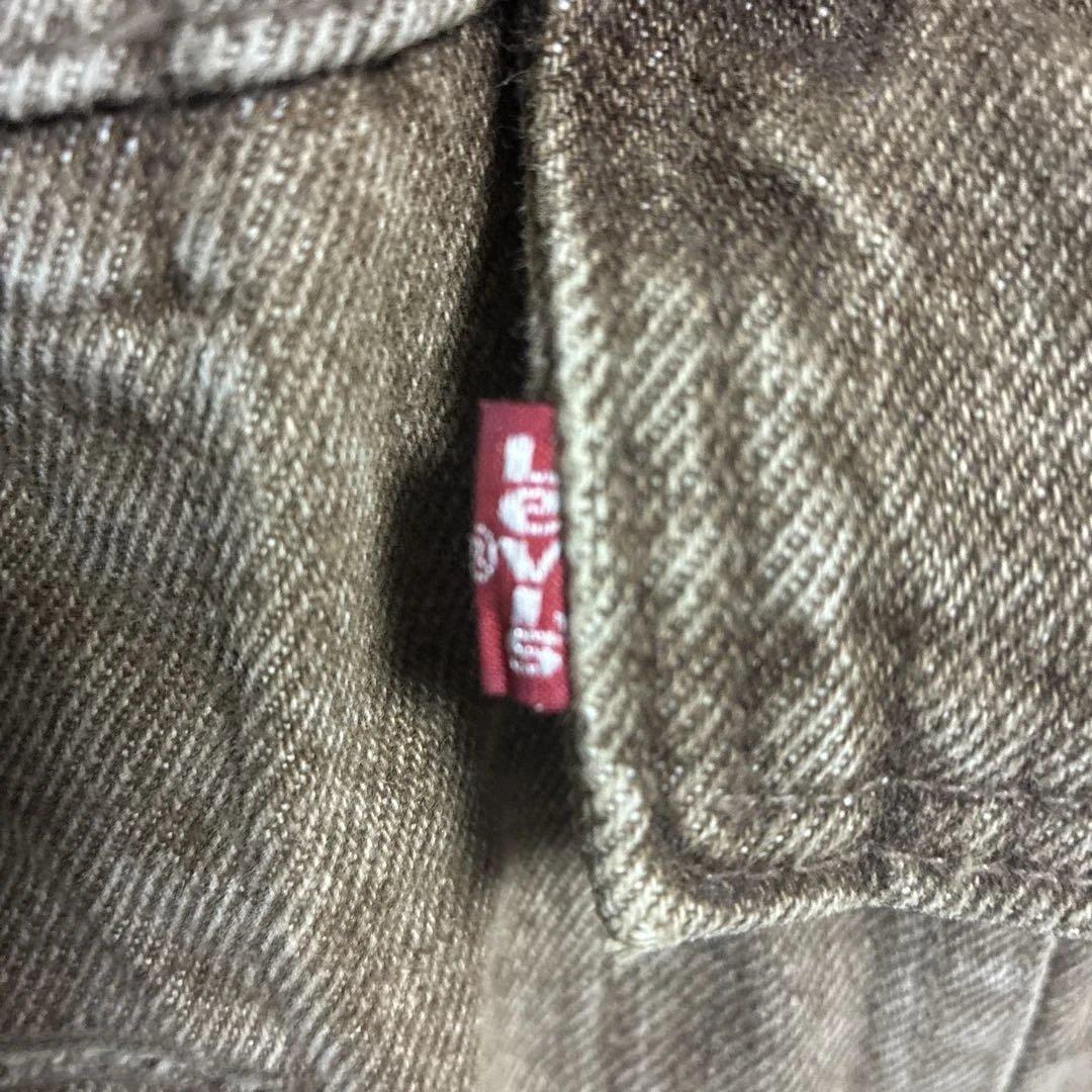 希少　先染め90s levi's ヴィンテージ　デニムジャケット70598