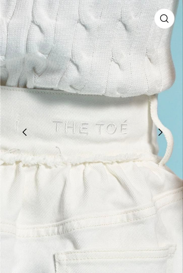 THETOE Olympia Denim Skirt デニムスカート　M