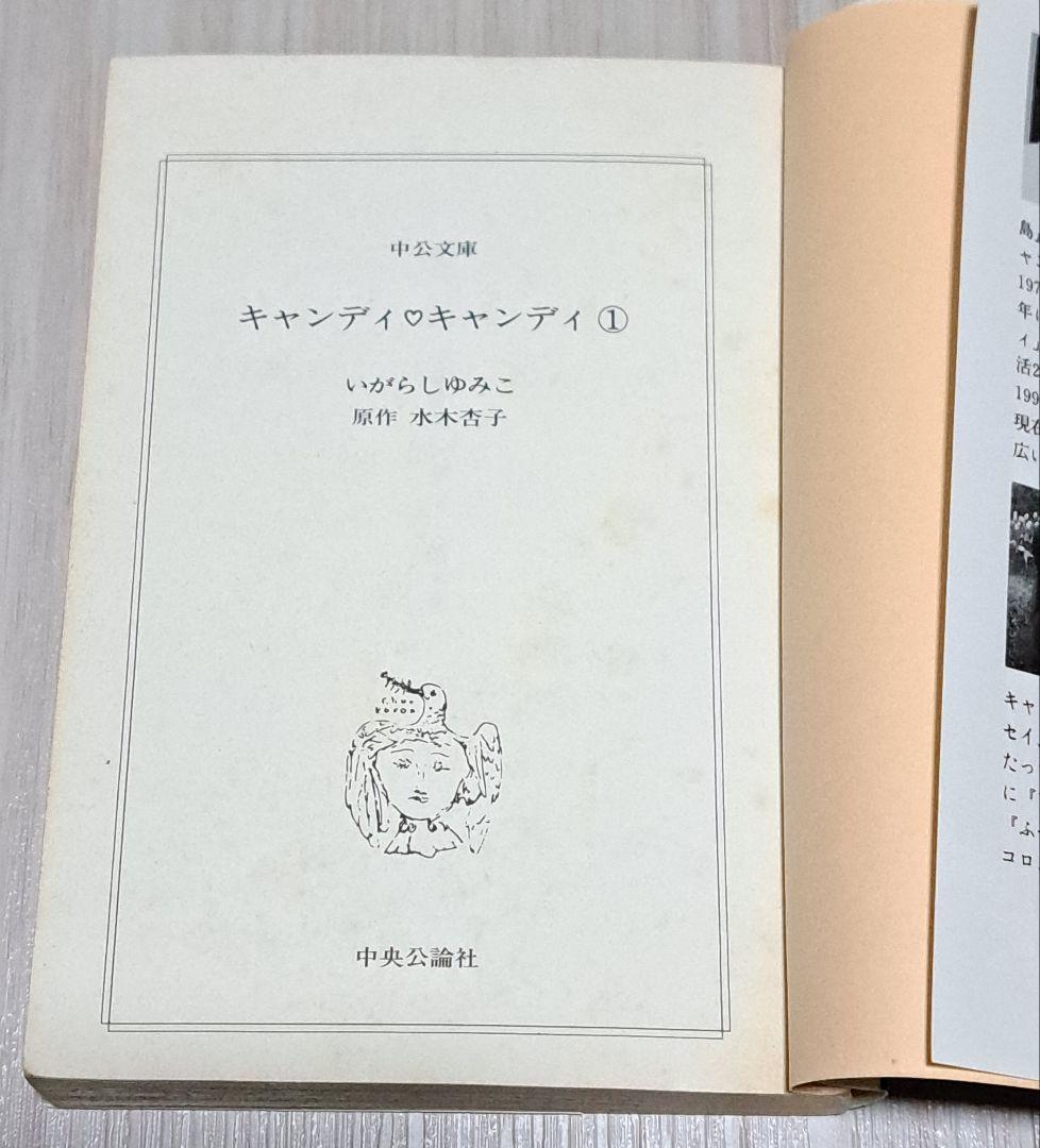 【初版】キャンディ♡キャンディ 全6巻セット 文庫版 いがらしゆみこ 水木杏子