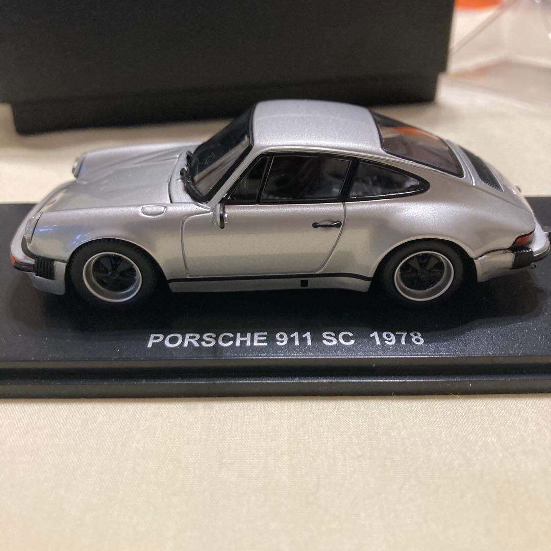 京商 1/43 ポルシェ 911 SC 1978 銀