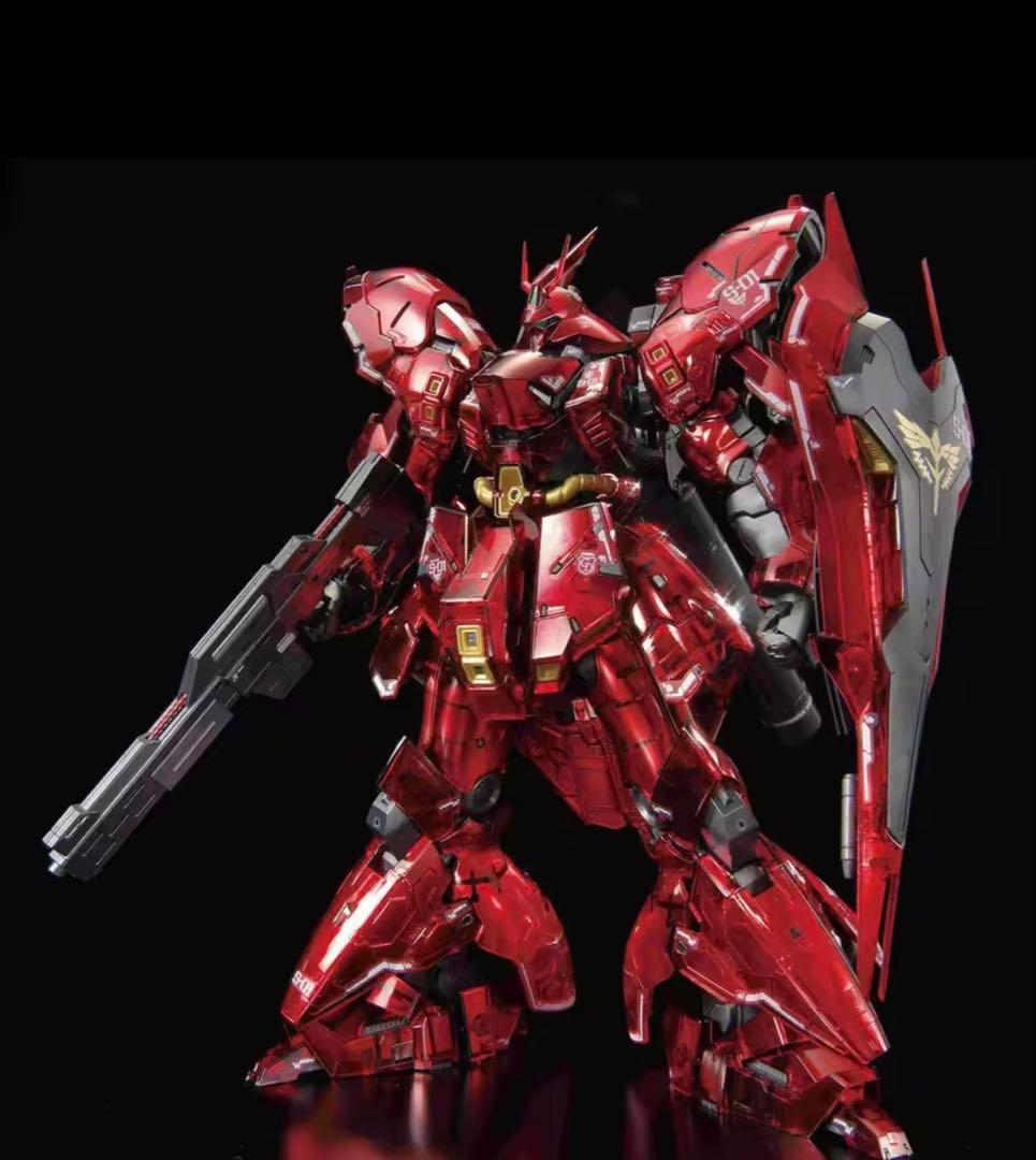 未組立 RG 1/144 SAZABI (メカニカルコアメッキ) 海外版
