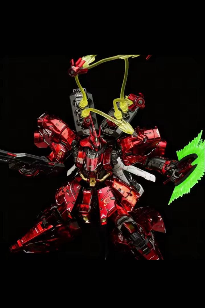 未組立 RG 1/144 SAZABI (メカニカルコアメッキ) 海外版