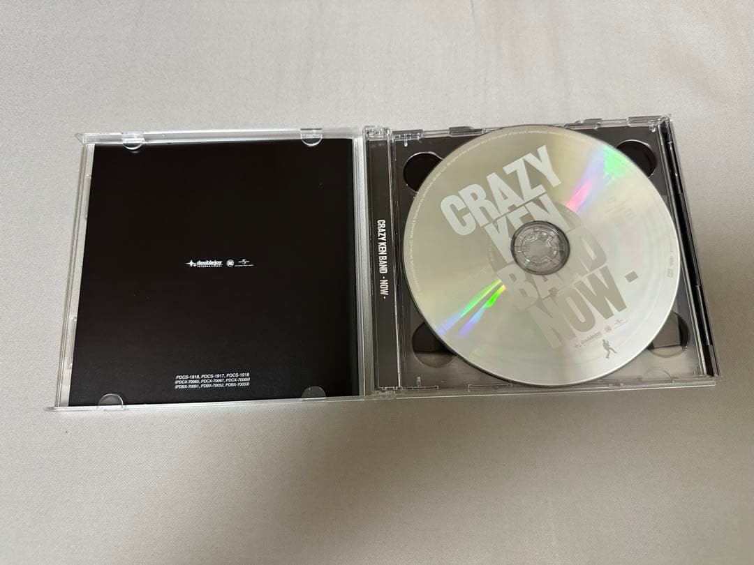 クレイジーケンバンド NOW CKB友の会限定盤 特典DISC CD DVDのみ