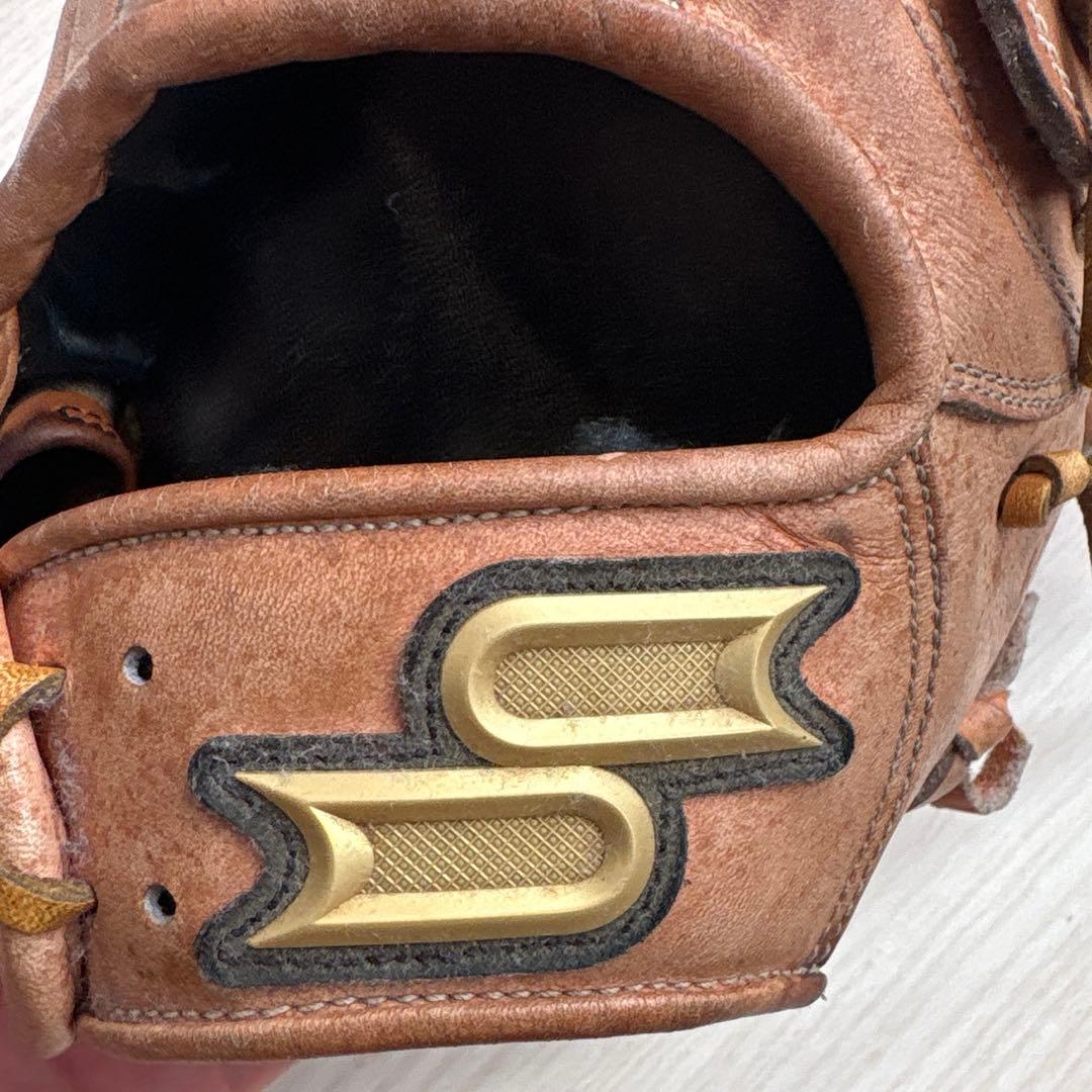 ssk 硬式グローブ オレンジ　外野用グローブ　proedge