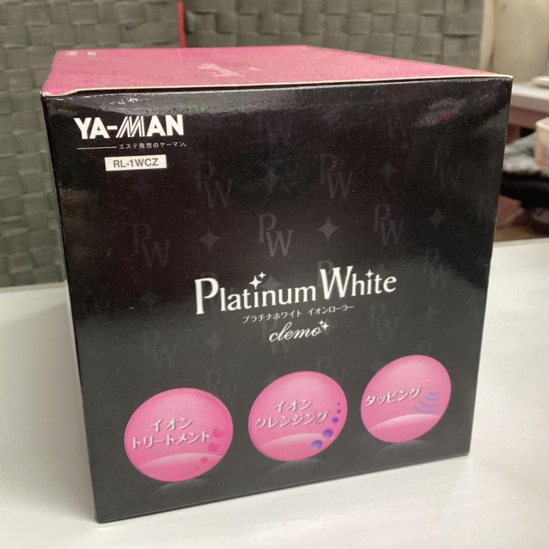 未開封 プラチナホワイト イオンローラー クリモ RL-1WCZ ヤーマン