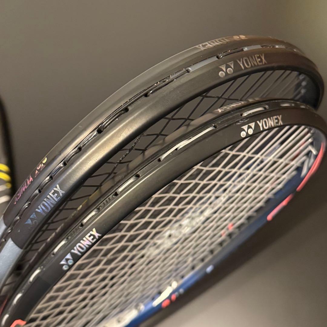 YONEX 2本SET VOLTRAGE 8S NEXIGA 90D DUEL
