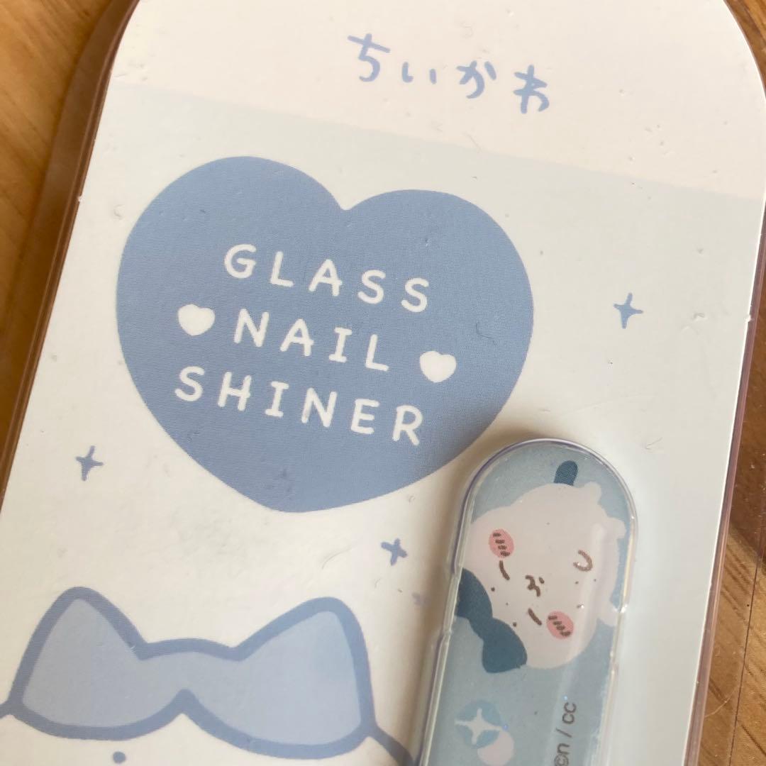 新品　ちいかわ　ガラスシャイナー シャイナーケース　ハチワレ