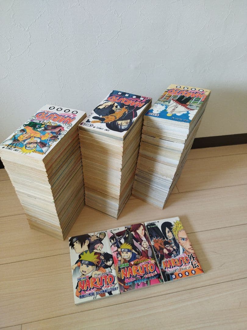 ナルト　全巻セット　 1巻〜72巻 完結 +関連本3冊