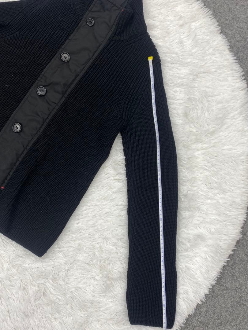 PRADA プラダ ニット ジャケット Mサイズ ブラック