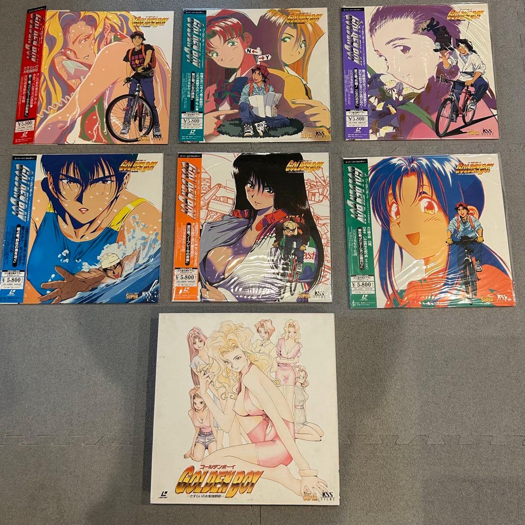 【希少】GOLDEN BOY ゴールデンボーイ LD 全6巻 BOX付
