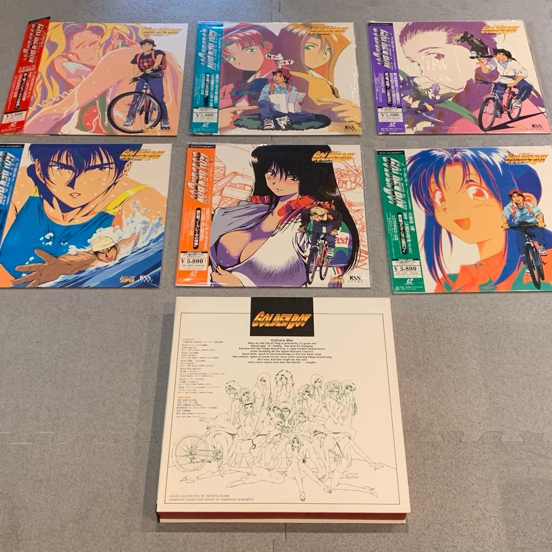 【希少】GOLDEN BOY ゴールデンボーイ LD 全6巻 BOX付