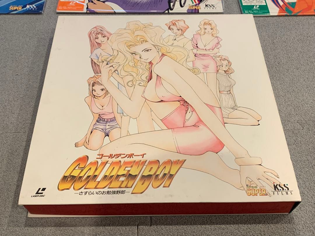 【希少】GOLDEN BOY ゴールデンボーイ LD 全6巻 BOX付