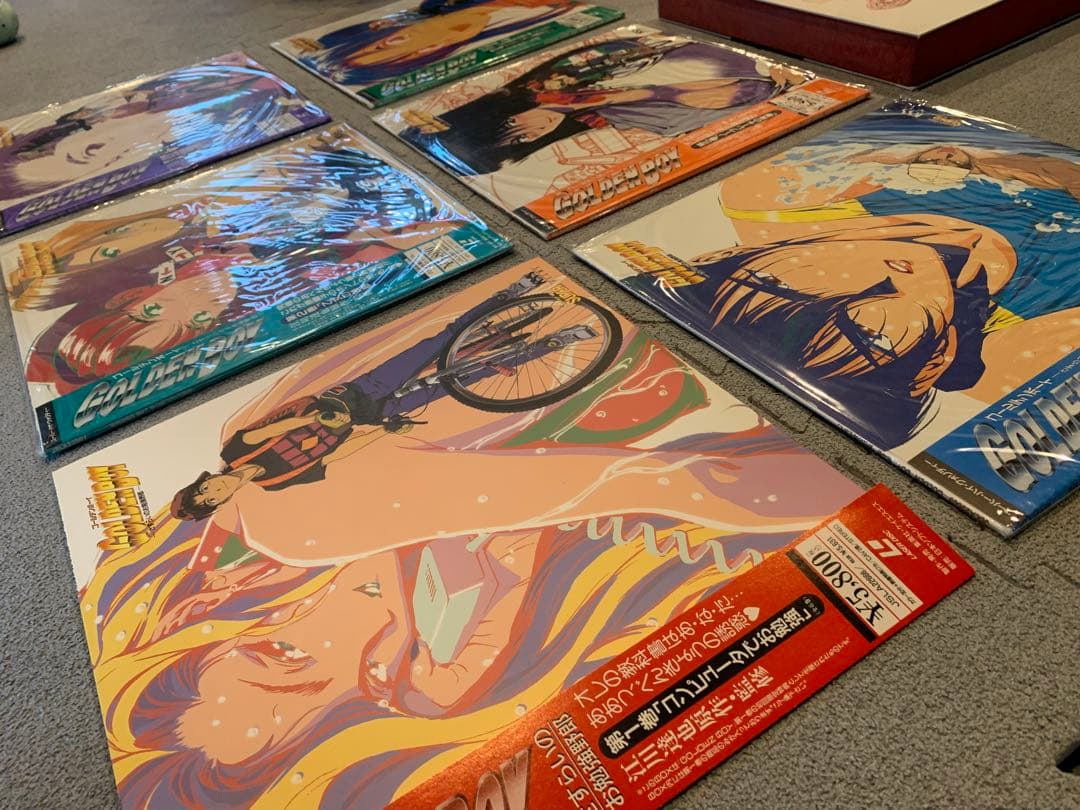 【希少】GOLDEN BOY ゴールデンボーイ LD 全6巻 BOX付