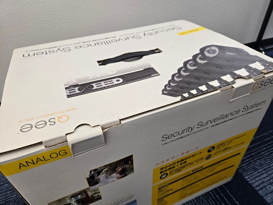 qsee Security Surveillance System 8カメラ